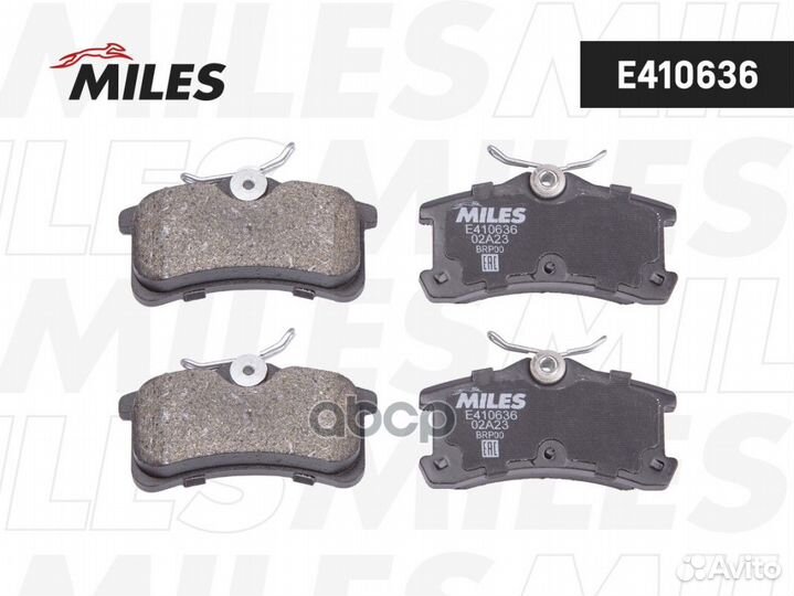 Колодки тормозные toyota avensis 1.6-2.0 97-03