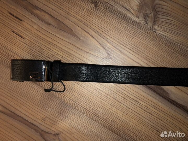 Мужской кожаный ремень новый