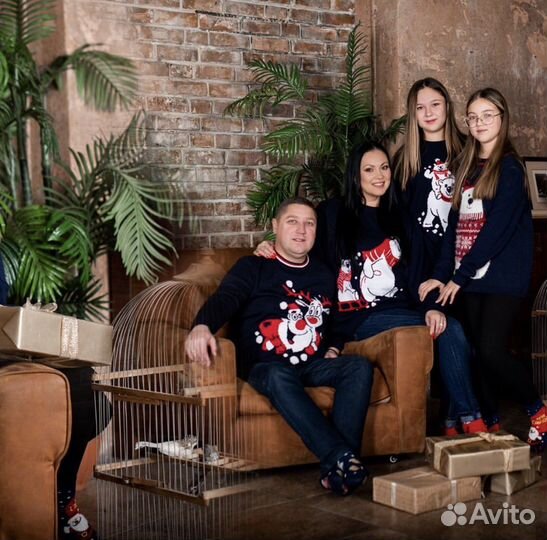 Свитеры для новогодней фотосессии