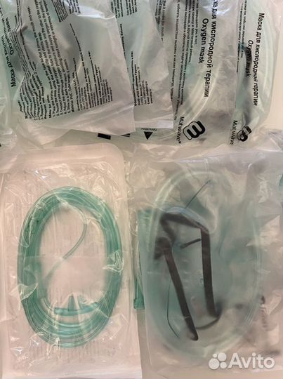 Маска, канюля для кислородного концентратора