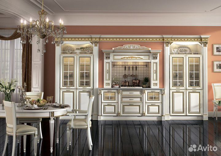 Кухни в дворцовом стиле