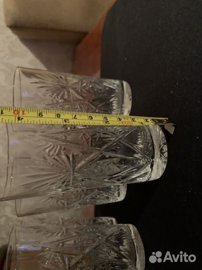 Хрустальные стаканы СССР