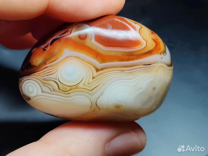 Сумасшедший (крейзи) кружевной агат. Мексика