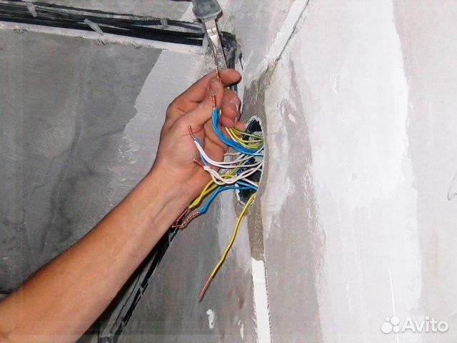 Монтаж проводки под ключ в домах