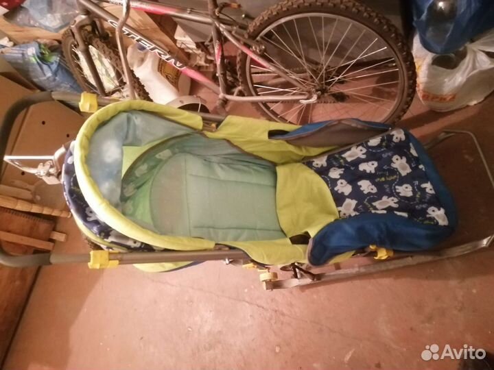 Коляска санки