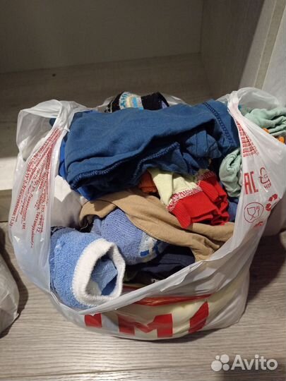 Детские вещи пакетом на мальчика 74 80 86 92