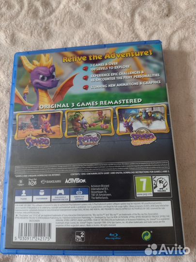 Игра Spyro reignited trilogy