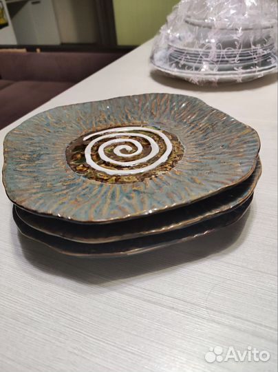 Набор тарелок керамика