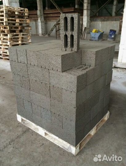 Керамзитобетонные блоки 4х пустотные