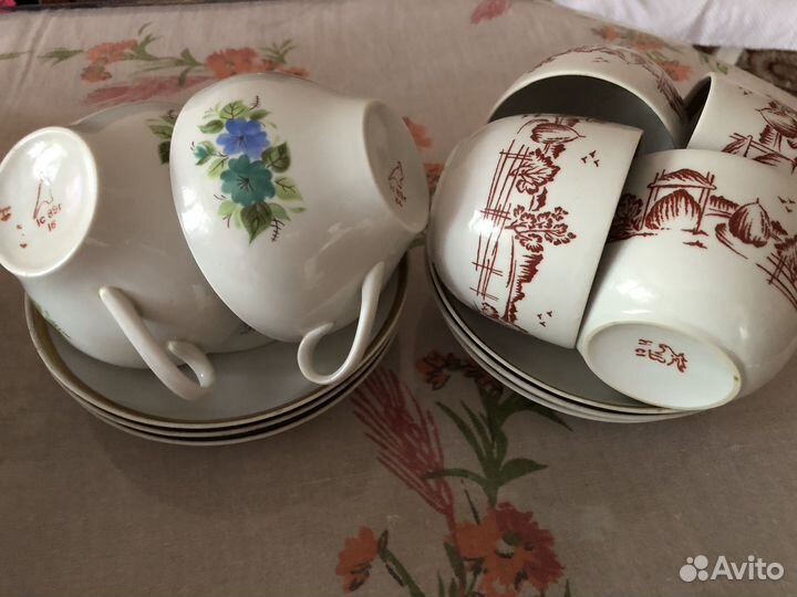 Чайный сервиз СССР дулево