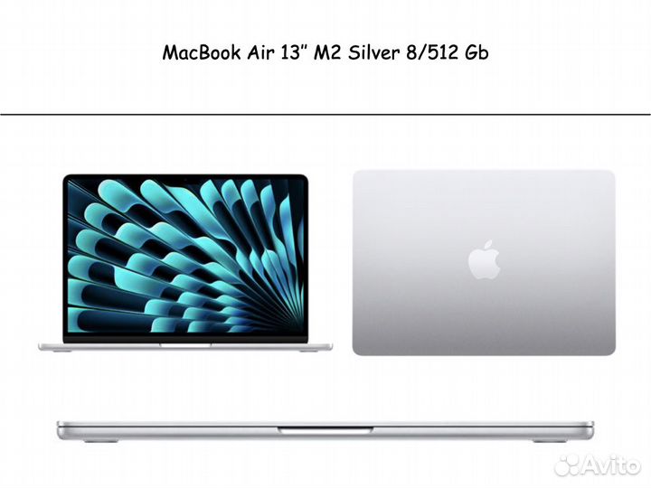 MacBook Air 13 M2 8/512 Gb Silver