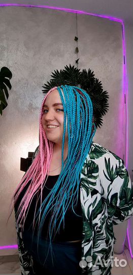 Плетение афрокос