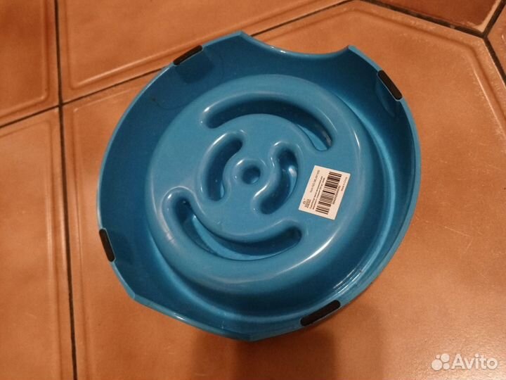 Миска для медленного кормления собак