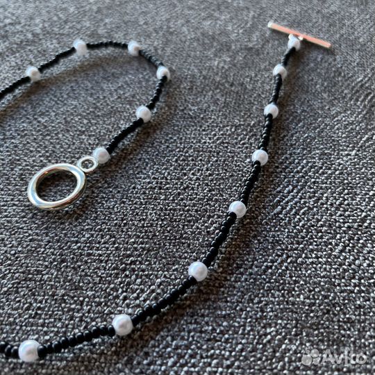 Чокер из бисера