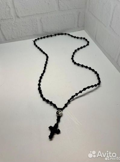 Колье четки с крестом