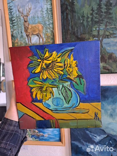 Картина маслом на холсте натюрморт
