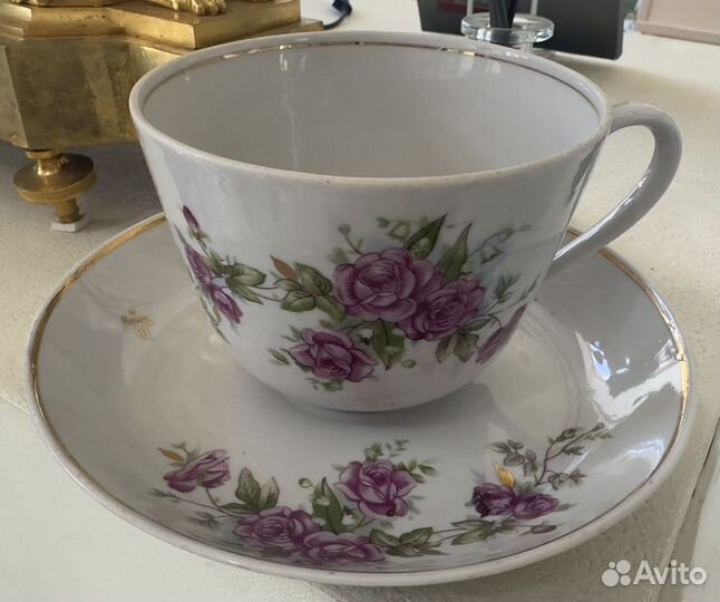 Дулево чайная пара гигант 