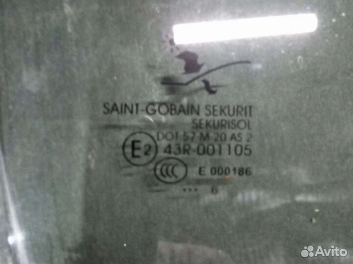 Стекло заднее правое Cadillac BLS седан 2005-2009