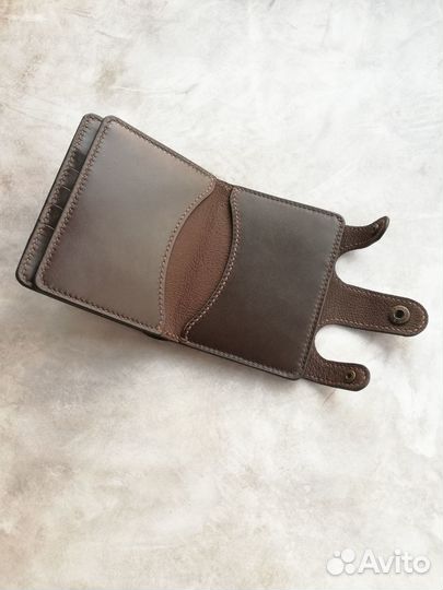 Портмоне из натуральной кожи. Новое