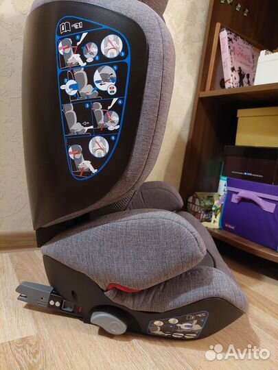 Автокресло Inglesina tolomeo 15-36 кг в isofix