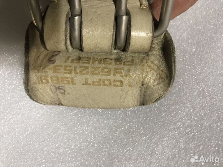 Ремень пояс штангиста для поддержки спины кожа