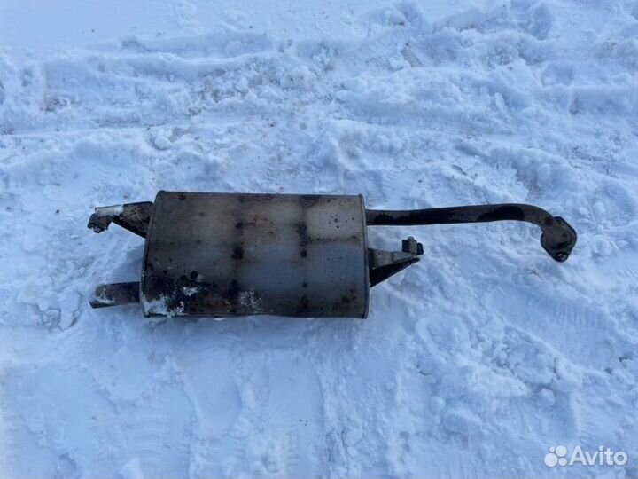 Глушитель в сборе Toyota Corolla E120 3zzfe 2003