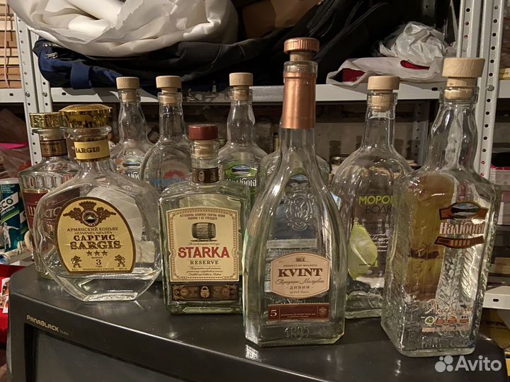 Пустые бутылки