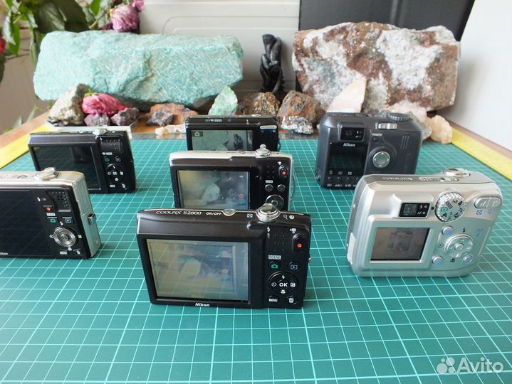 Nikon Coolpix от 885 до S8000 (от 3 до 20Мп - 7шт)
