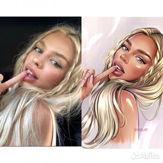 Портрет по фото на заказ