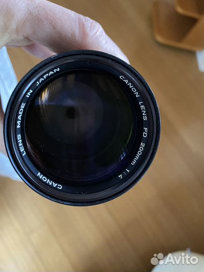 Объектив Canon FD 200 mm f/4