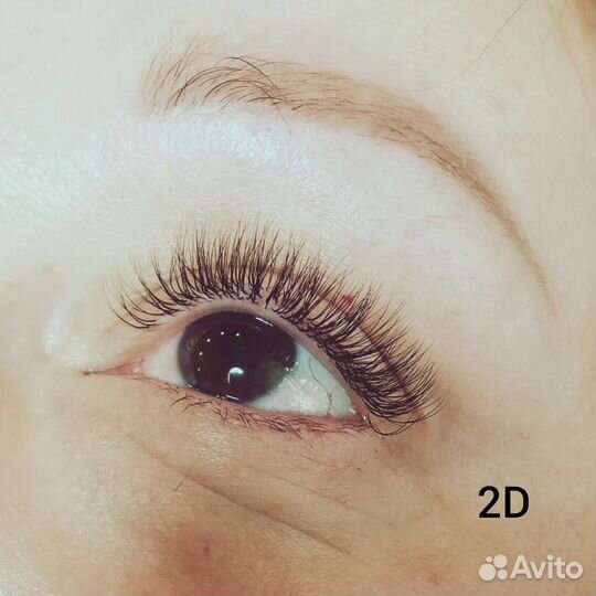 Наращивание ресниц модель