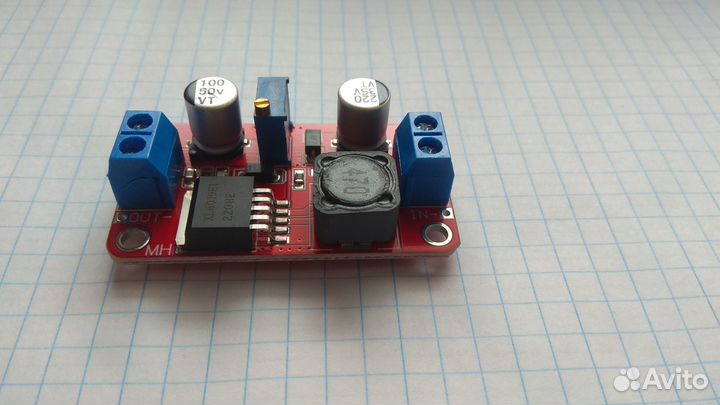 Повышающий преобразователь напряжения DC-DC 5-38v