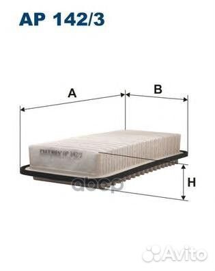 Фильтр воздушный toyota avensis 1.6-2.4 03-09/C