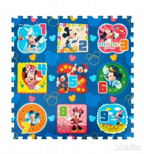 Пазл-коврик Микки