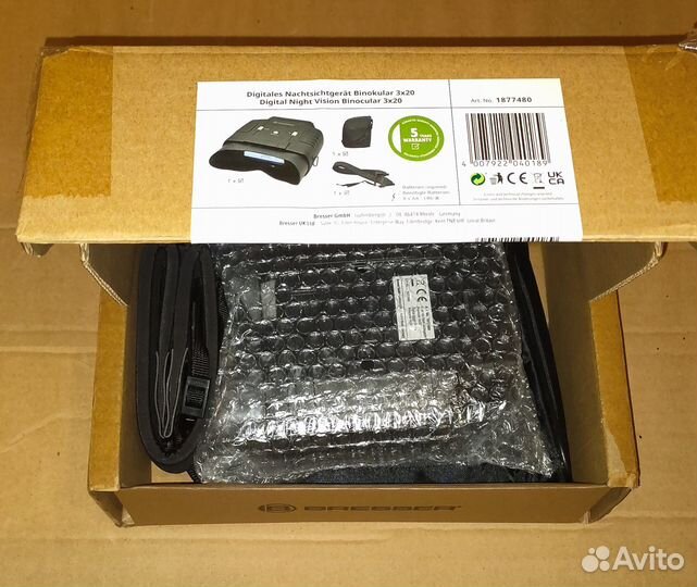 Новый цифровой бинокль ночного видения Bresser3x20