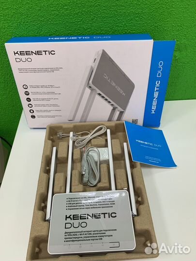 Wifi роутер keenetic duo