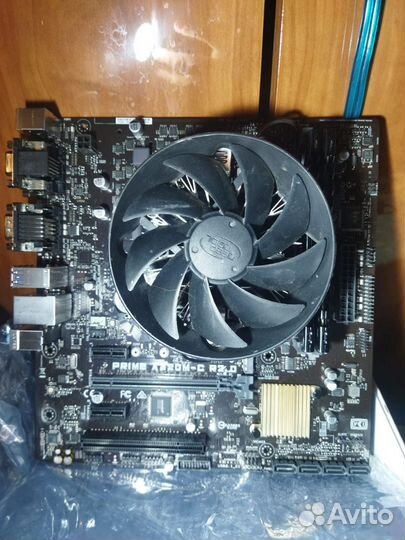 Мощный комплект на AM4 ryzen 5 2600 16gb ddr4