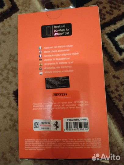 Чехол Ferrari
