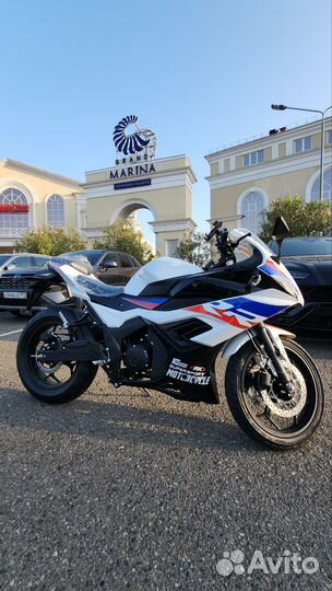 Электромотоцикл BMW RR 3000W 100ah