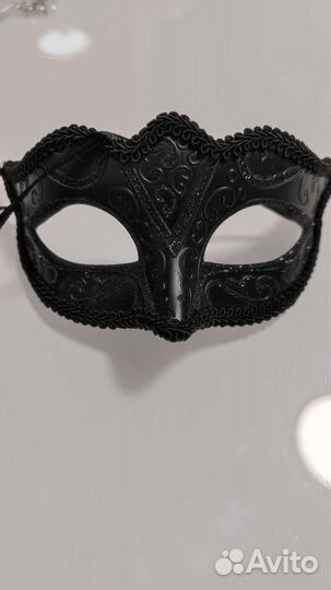 Маска карнавальная винтажная винтаж