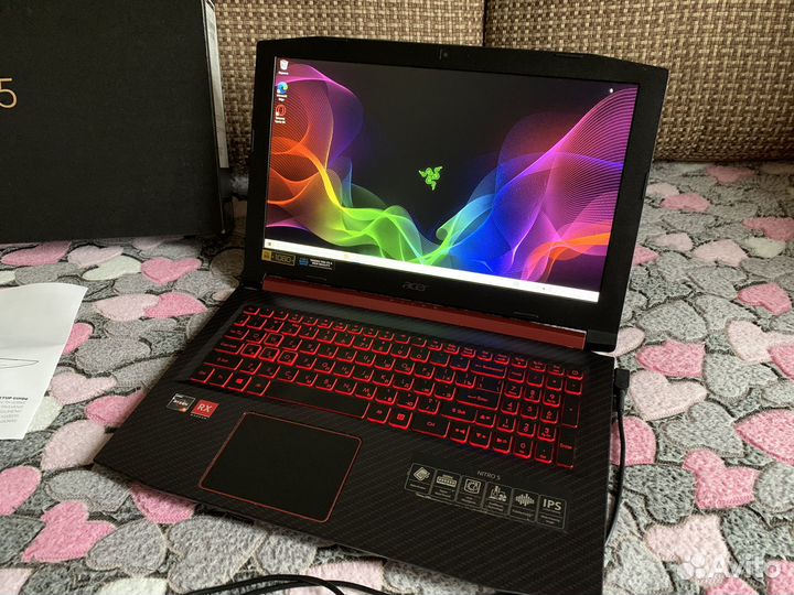 Игровой Ноутбук Acer Nitro 5/Reyzen 5/AMD RX 560X