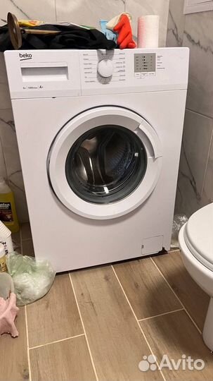 Beko Стиральная машина WRS5511BWW, белый