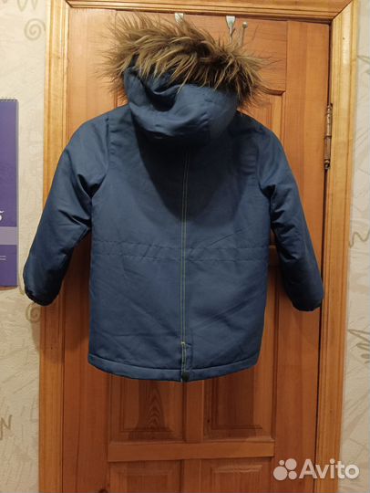Куртка зимняя для мальчика размер 110