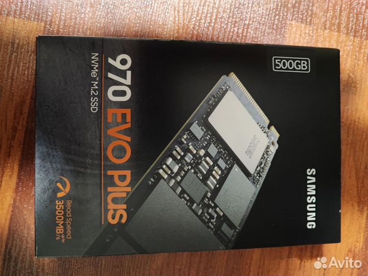 SSD M.2 накопитель Samsung 970 EVO Plus 500 гб
