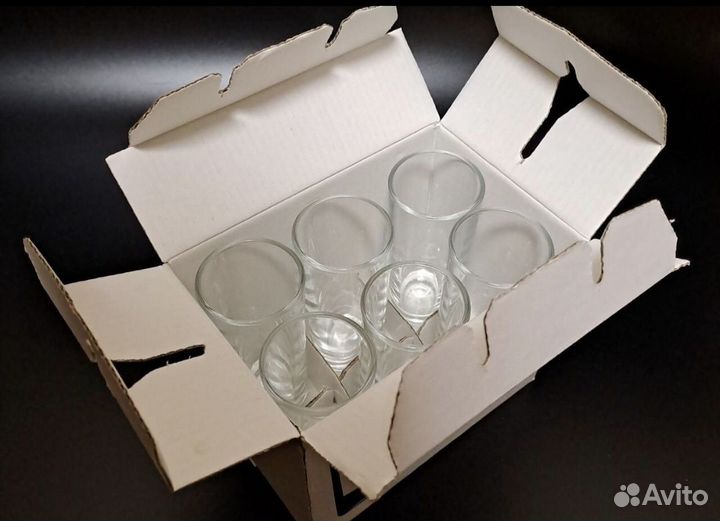 Рюмка стопка IKEA стекло grasej набор 6 шт 50 мл