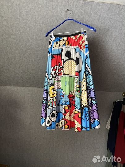 Юбка плессированная S