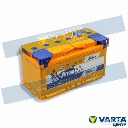 Аккумуляторы Атака 100 Ah от производителя