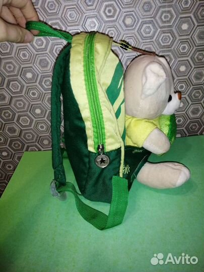 Детский рюкзак с игрушкой