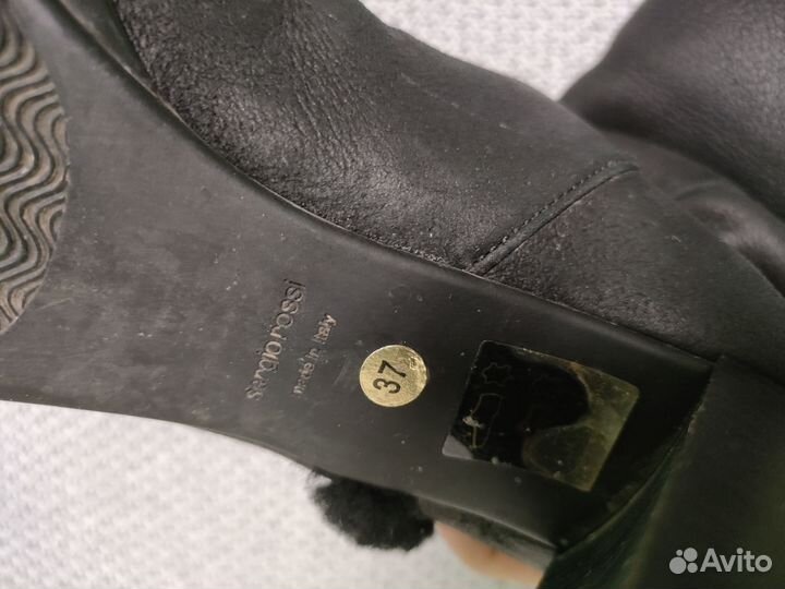 Sergio Rossi сапоги зимние