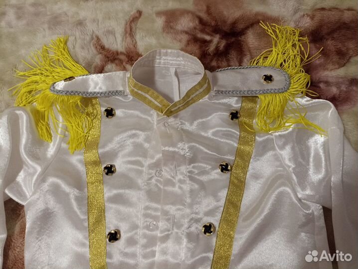 Карнавальный костюм офицера на мальчика 8-10 лет